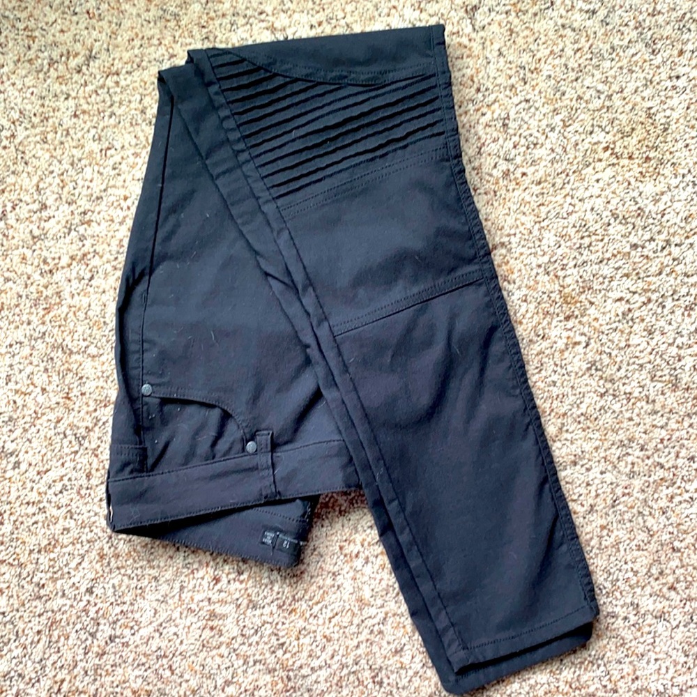 Patna Moto Black Pants Size 12
